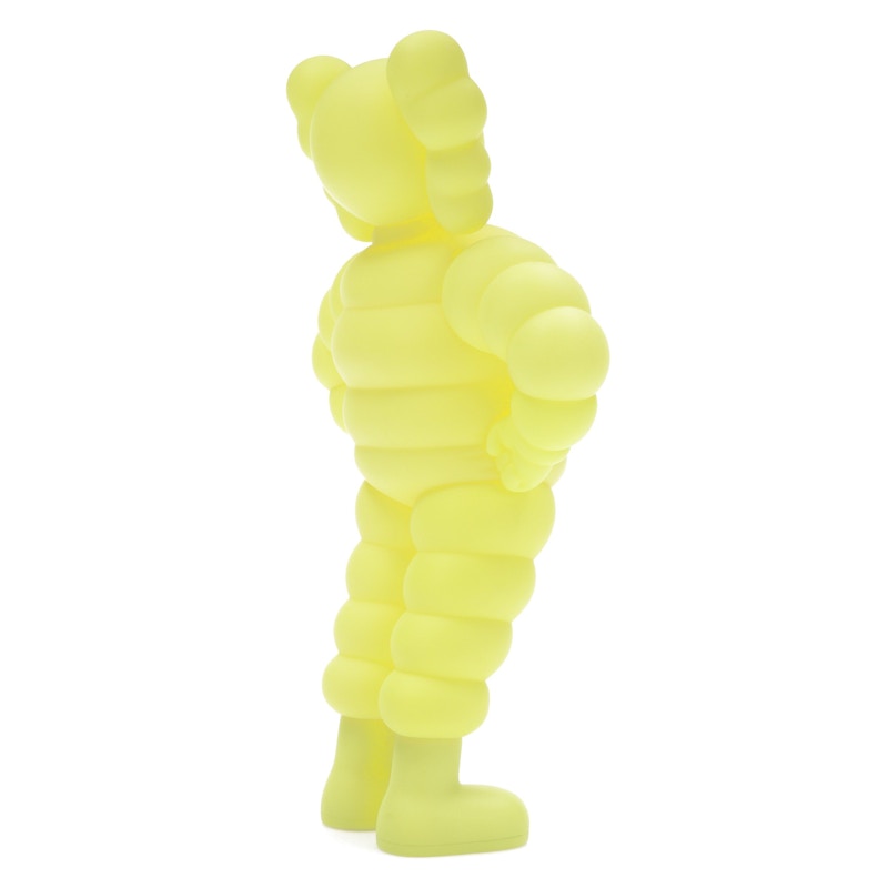 KAWS Chum Vinyl Figure Yellow (2022)