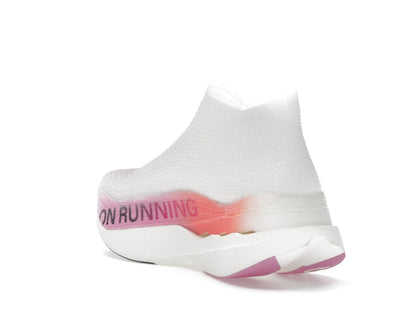 On Running Cloudboom Strike LS White Raspberry