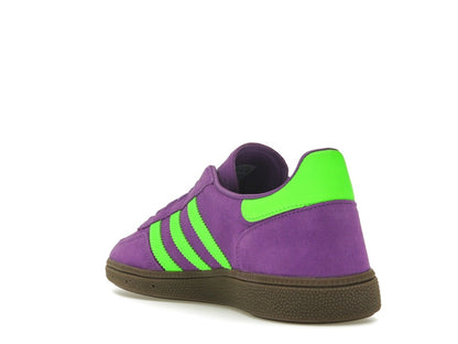 adidas Handball Spezial Elastic Active Purple Solar Green (Women's)