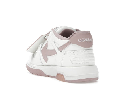 OFF-WHITE Out Of Office OOO Low Tops White Pink (Women's)