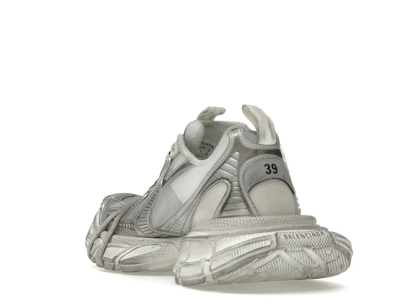 Balenciaga 3XL White Silver Summer Mesh