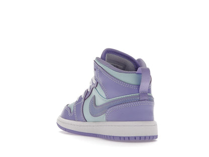 Jordan 1 Mid Purple Aqua (PS)