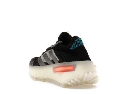 adidas NMD S1 Core Black Blue Orange