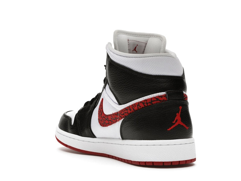 Jordan 1 Phat White Red Black (Elephant Print)
