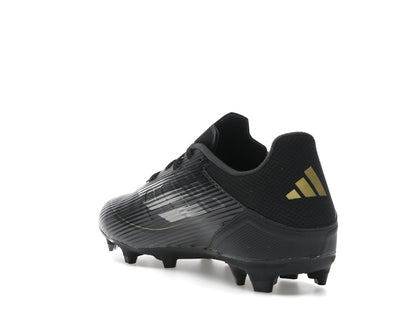 adidas F50 League Multi-Ground Core Black Iron Metallic Gold Metallic