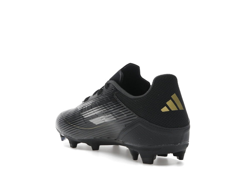 adidas F50 League Multi-Ground Core Black Iron Metallic Gold Metallic