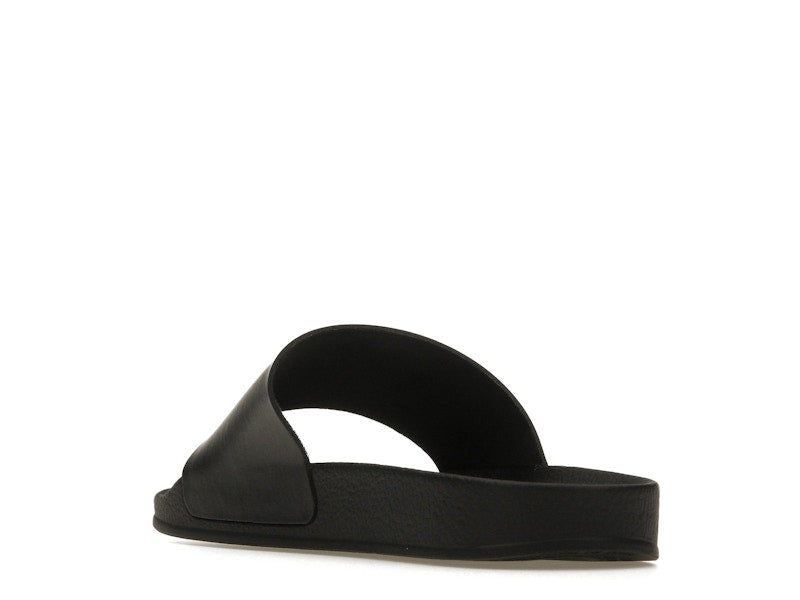OFF-WHITE Pool Slides Black White (Women's) (SS22)