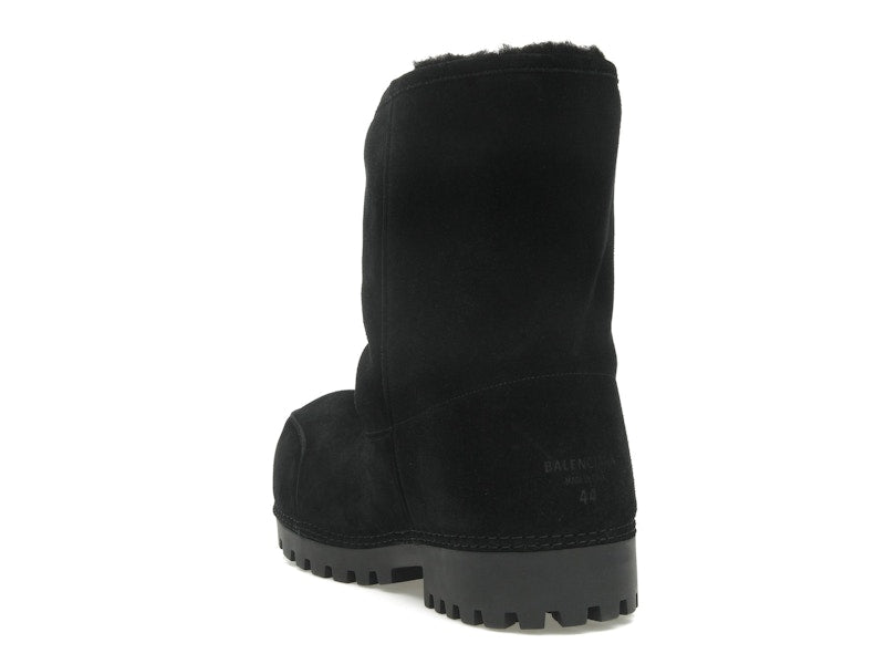 Balenciaga Alaska Low Boot Black Suede