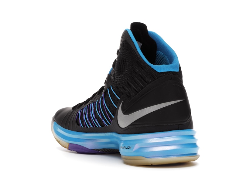 Nike Hyperdunk Plus Black Blue Glow