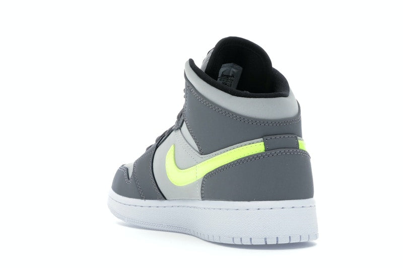 Jordan 1 Mid Gunsmoke Volt (GS)