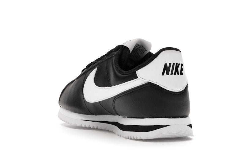Nike Cortez Basic Leather Black White (GS)
