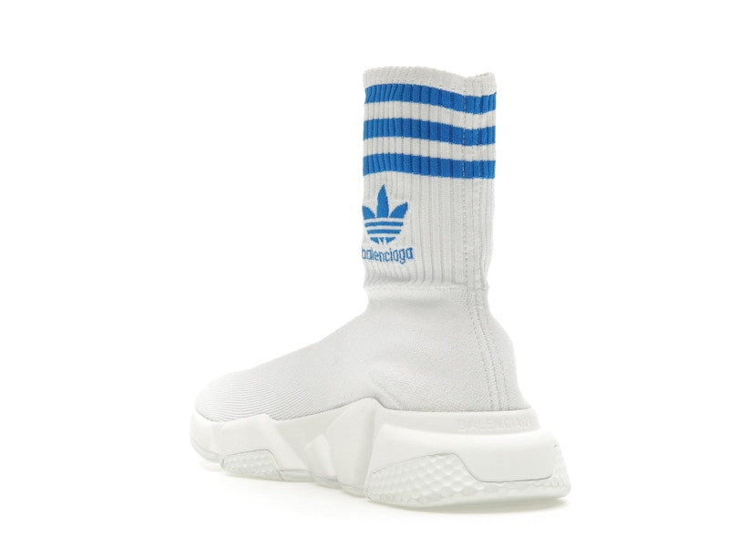 Balenciaga x adidas Speed Trainer White Blue (Women's)