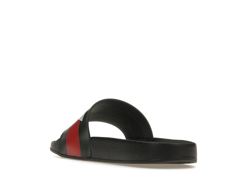 Palace x Gucci Logo Web Slide Sandal Black