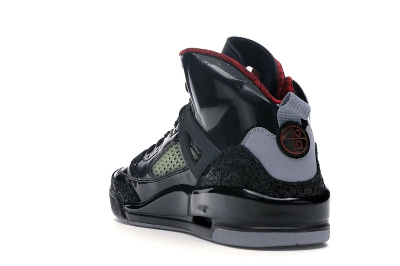Jordan Spizike Stealth / Black Patent