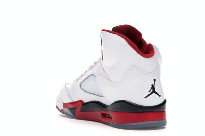 Jordan 5 Retro Fire Red Black Tongue (2013)