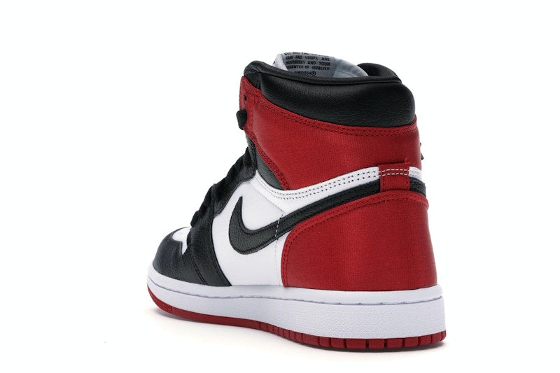 Jordan 1 Retro High Satin Black Toe (Women's)