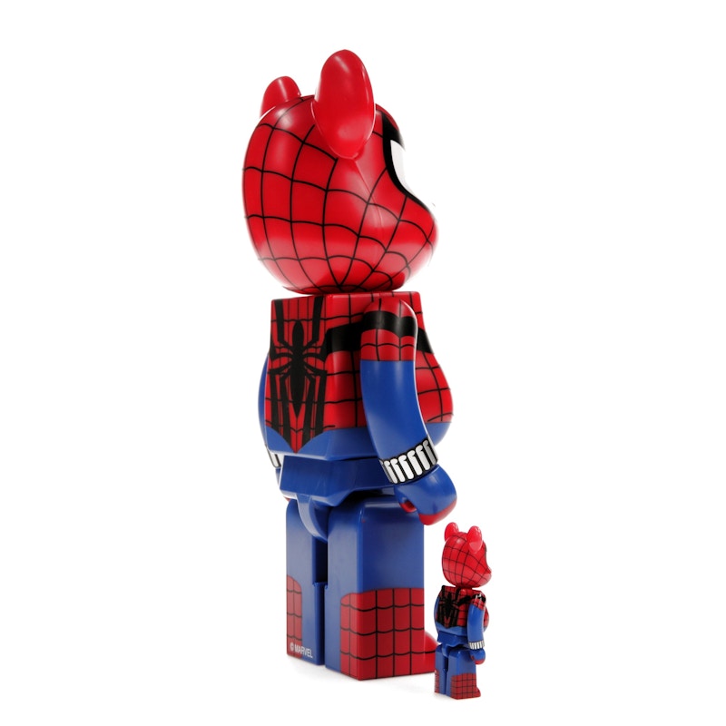 Bearbrick x Marvel Spider-Man (Ben Reilly) 100% & 400% Set