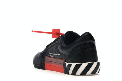 OFF-WHITE Vulc Low Black Leather FW19