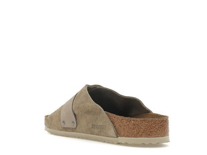 Birkenstock Kyoto Nubuck Suede Taupe