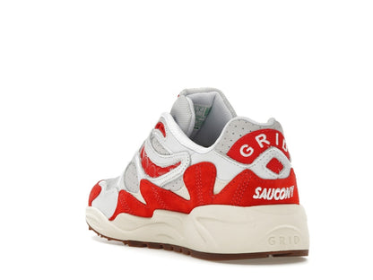 Saucony Grid Shadow 2 Ivy Prep White Red