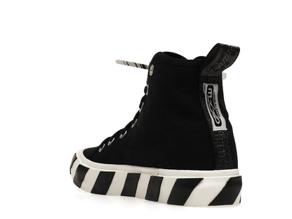 OFF-WHITE Vulcanized Mid Top Black White