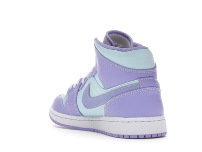 Jordan 1 Mid Purple Aqua