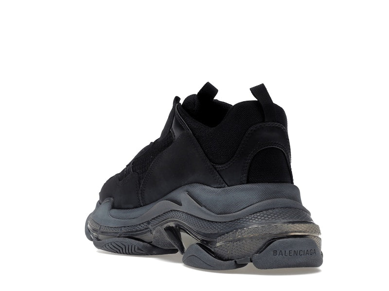 Balenciaga Triple S Clear Sole Black