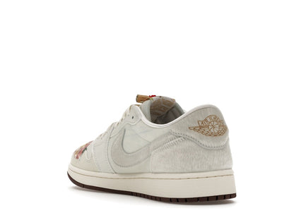 Jordan 1 Retro Low OG Football Grey Sail Light Chocolate