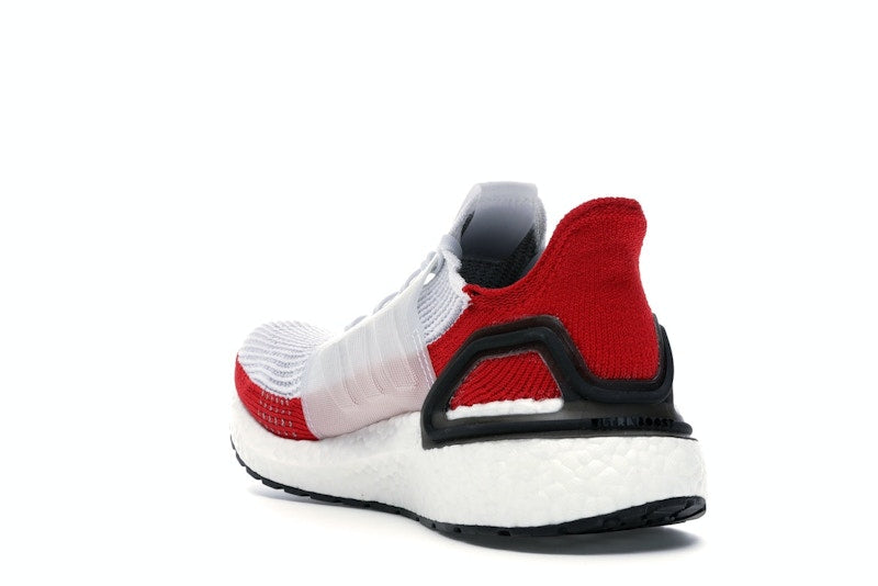 adidas Ultra Boost 19 White Scarlet