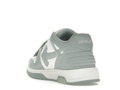 OFF-WHITE Out Of Office OOO Low Tops White Grey