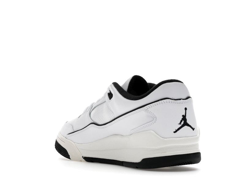Jordan Flight Court White Sail Black