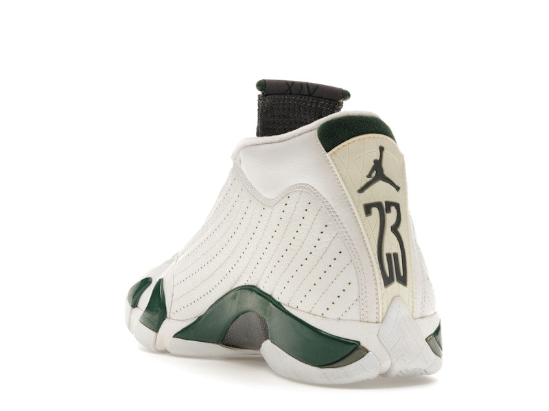 Jordan 14 Retro White Forest Green
