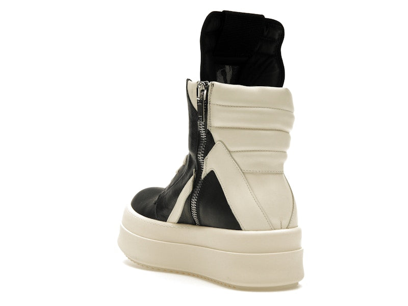 Rick Owens Mega Bumper Geobasket Black Milk