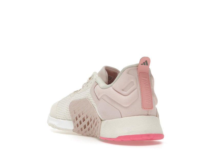 adidas Dropset 3 Chalk White Iron Metallic Semi Pink Spark (Women's)