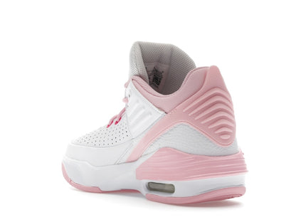 Jordan Max Aura 5 White Fierce Pink Medium Soft Pink (GS)