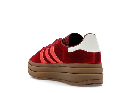 adidas Gazelle Bold Bright Red Velvet (Women's)
