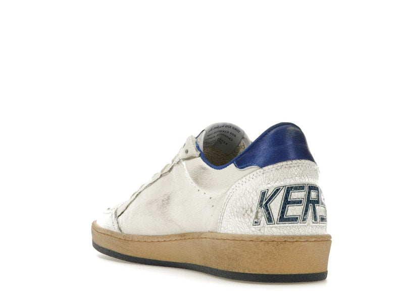 Golden Goose Ball-Star Low White Bluette
