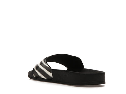 Off-White Spray Stripes Slides Black