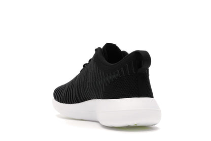 Nike Roshe Two Flyknit Black/Dark Grey-White-Volt