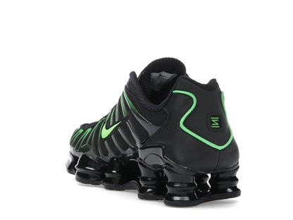 Nike Shox TL Black Green Strike