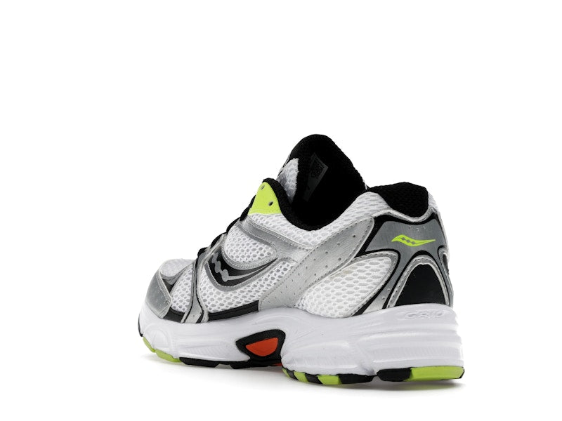 Saucony Grid Ride Millennium White Silver Lime Orange