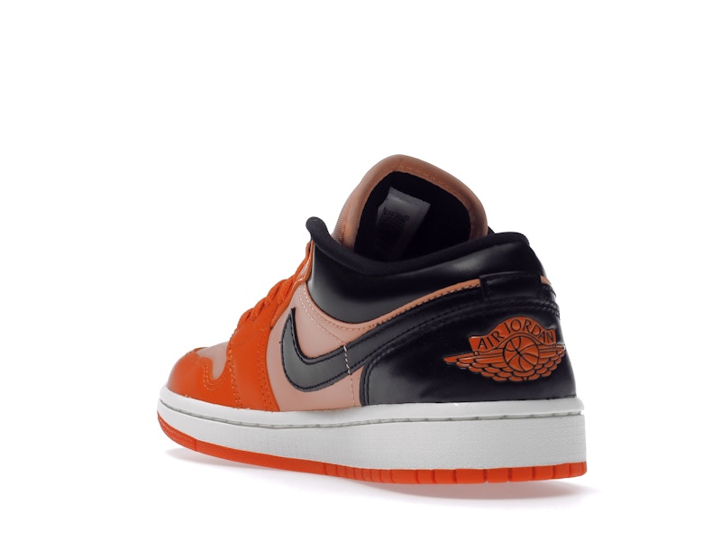 Jordan 1 Low Orange Black (Women's)