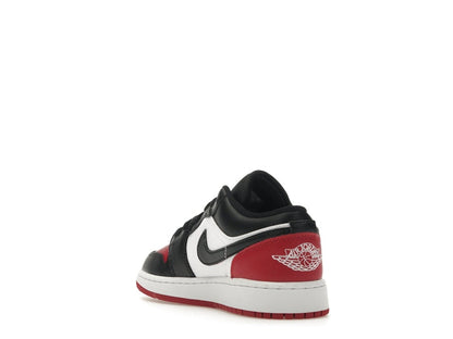 Jordan 1 Low Bred Toe 2.0 (GS)