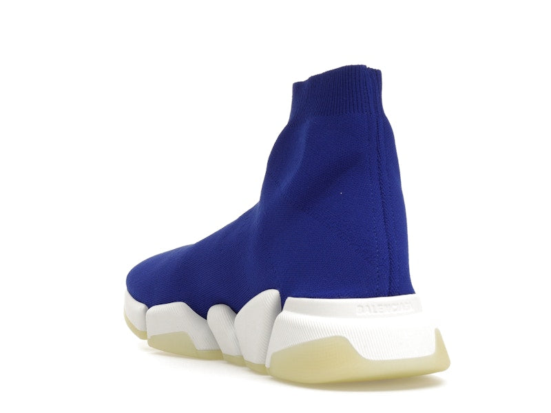 Balenciaga Speed 2.0 Recycled Knit Blue Glow