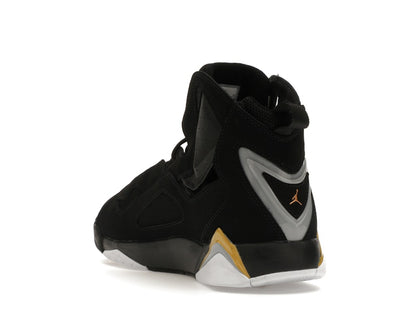 Jordan True Flight Black Metallic Gold