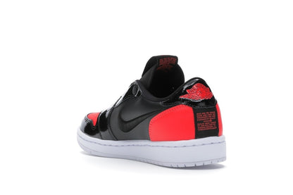 Jordan 1 Low Slip Black Hot Punch (Women's)