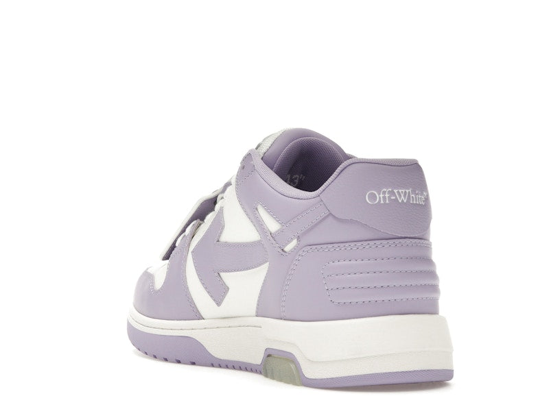 OFF-WHITE Out Of Office Calf Leather White Lilac