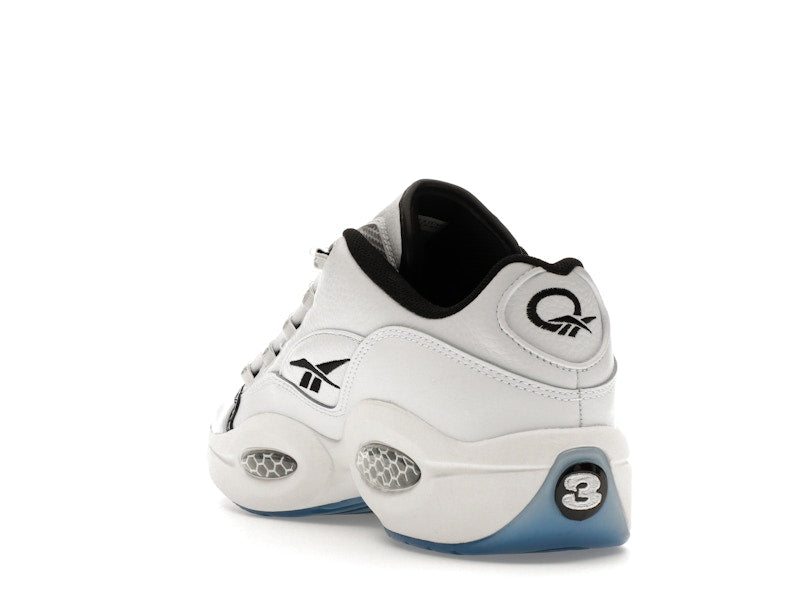 Reebok Question Low White Black Toe