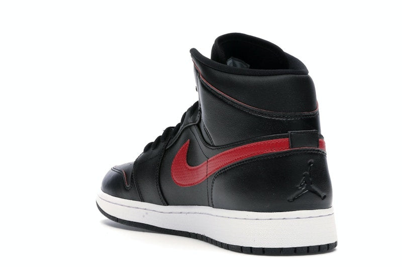 Jordan 1 Retro Mid Black Team Red