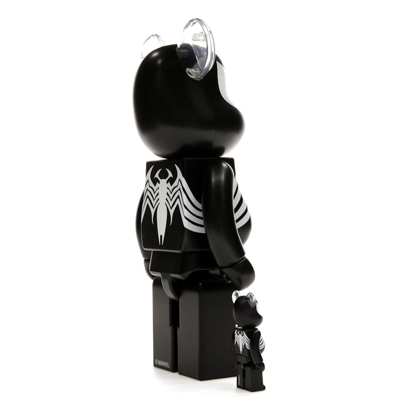 Bearbrick x Marvel Spider-Man Black Costume 100% & 400% Set